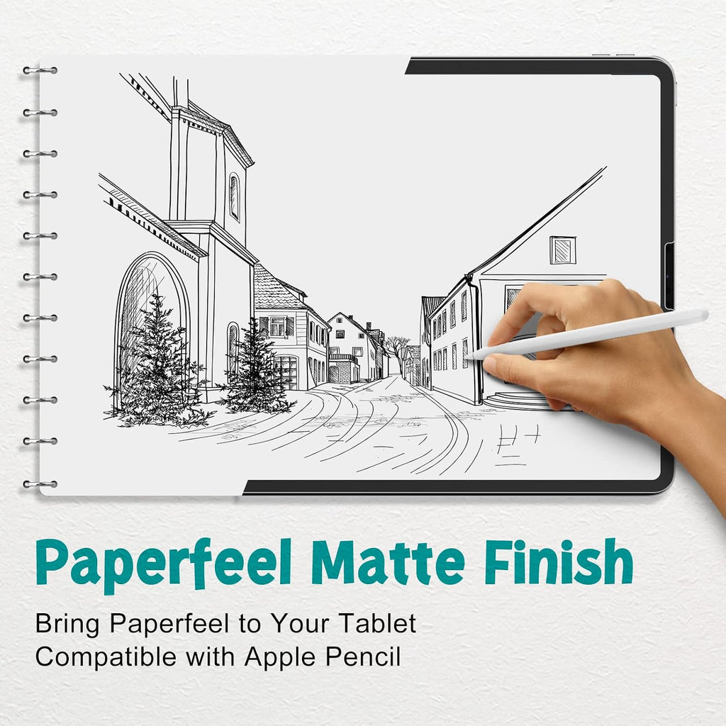 PAPERFEEL 2 Pack Screen Protector for iPad A16 11th 10th Gen 2025 2022