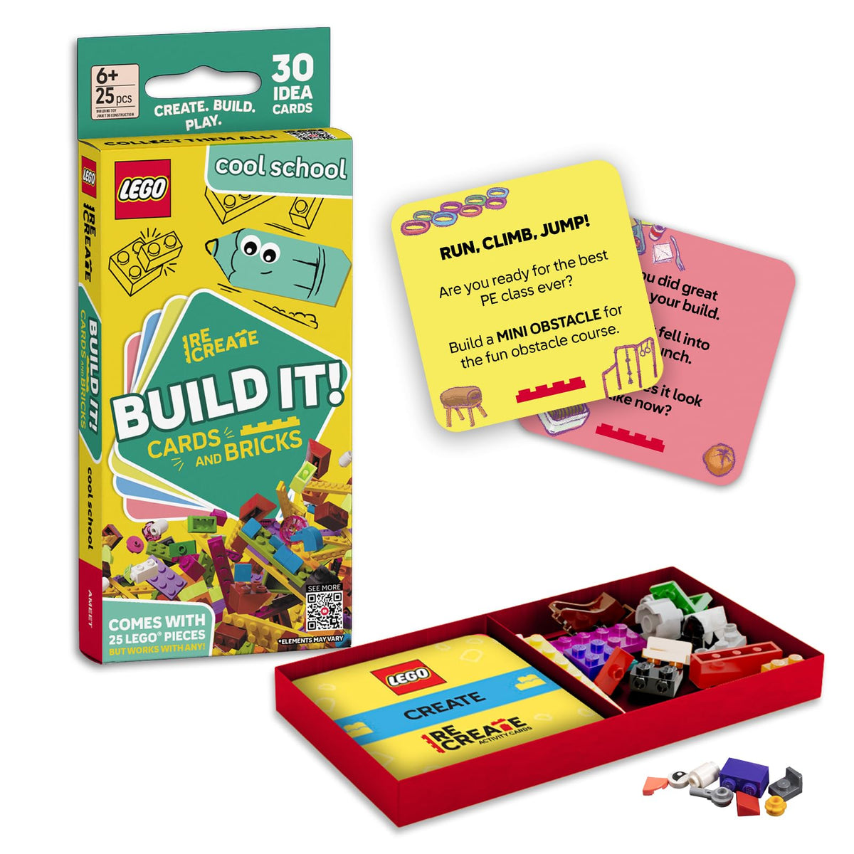 LEGO: Build IT! Cards and Bricks – Animals | Creative Building Ages 6+
