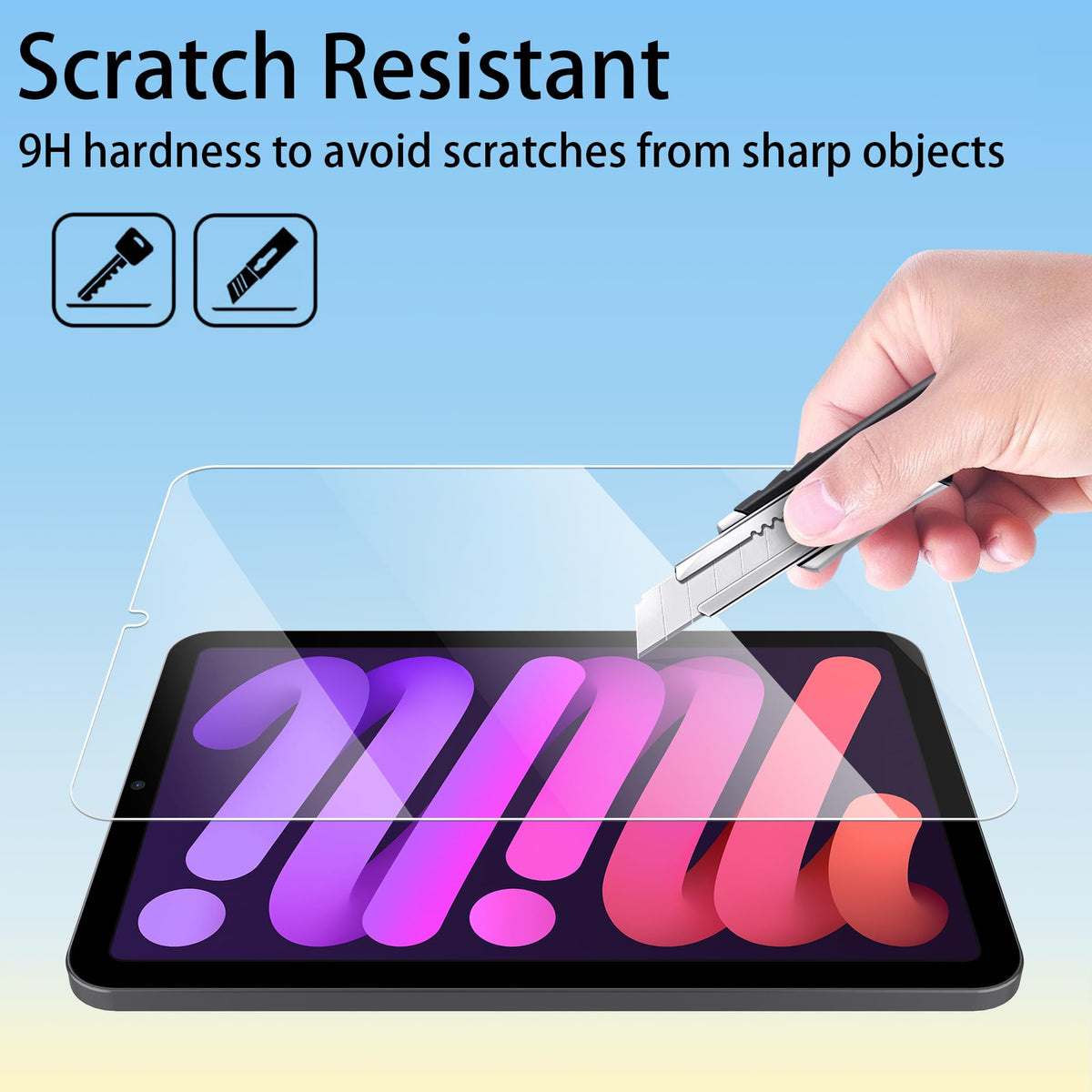 4youquality 2-Pack for iPad (A16) 11th & 10th Generation Screen Protector