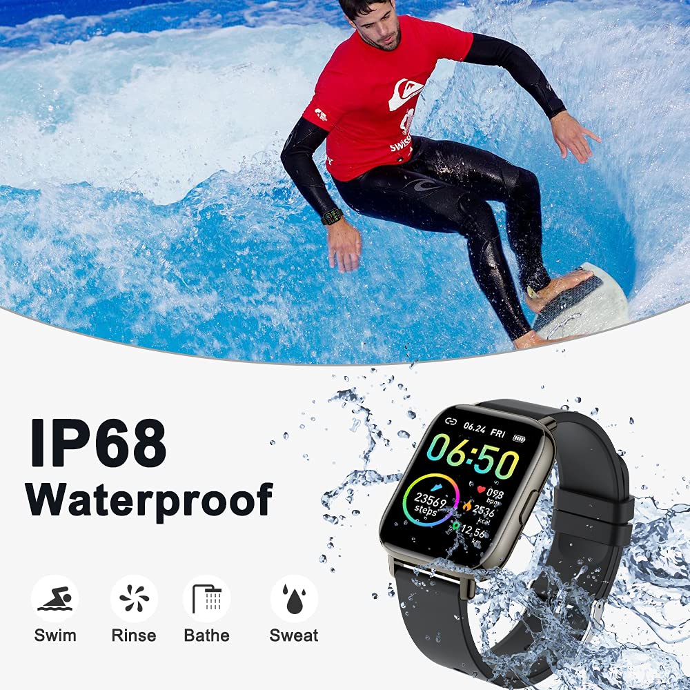 Motast Smart Watch, Fitness Tracker 1.69'' HD for Men Women,