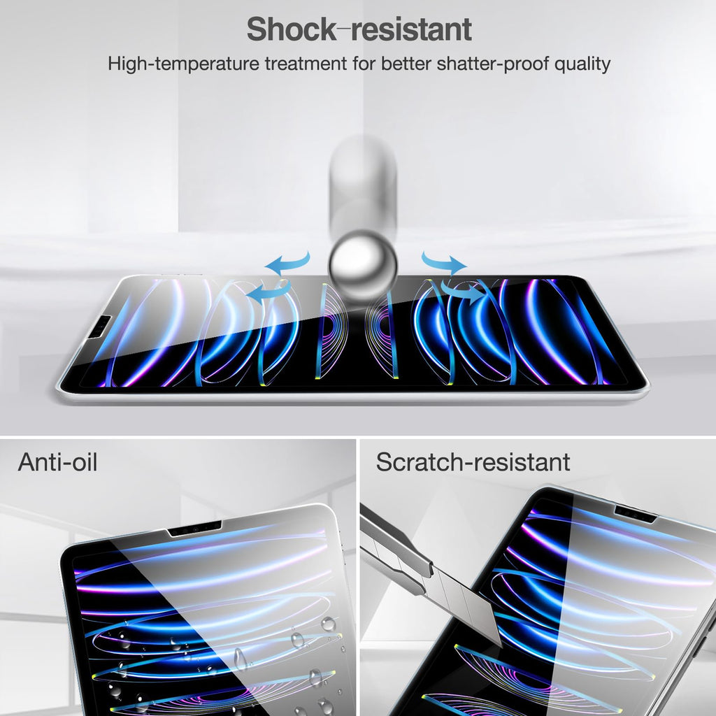 ProCase 3 Pack Screen Protector for iPad 9th 8th 7th Generation 10.2 Inch