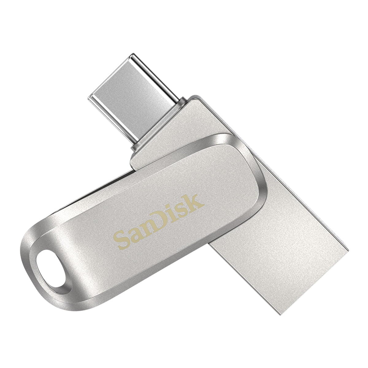 SANDISK Ultra Dual Drive Luxe 256GB, USB-C+USB-A, Up to 150MB/s Read Speeds