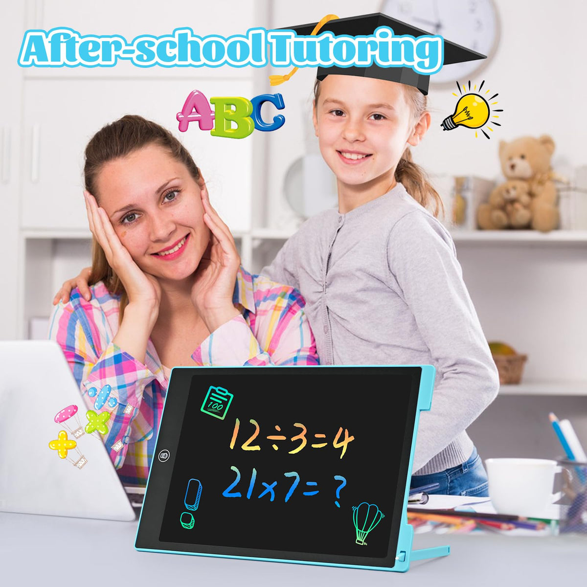 EooCoo Kids LCD Writing Tablet, Stocking Stuffers for Toddler, Travel Toys