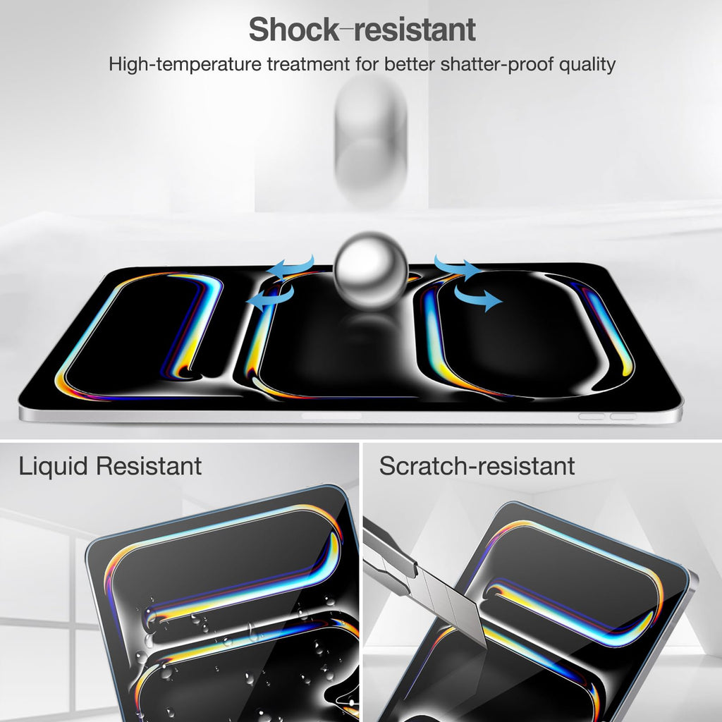 ProCase 3 Pack Screen Protector for iPad 9th 8th 7th Generation 10.2 Inch