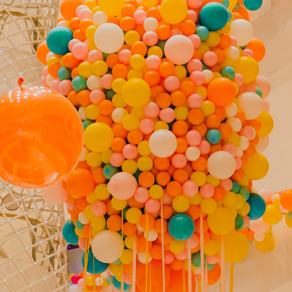 110pcs Black Balloon 12 inch, Black Latex Balloons for Birthday Party Baby Shower Wedding(with 2 Ribbons).