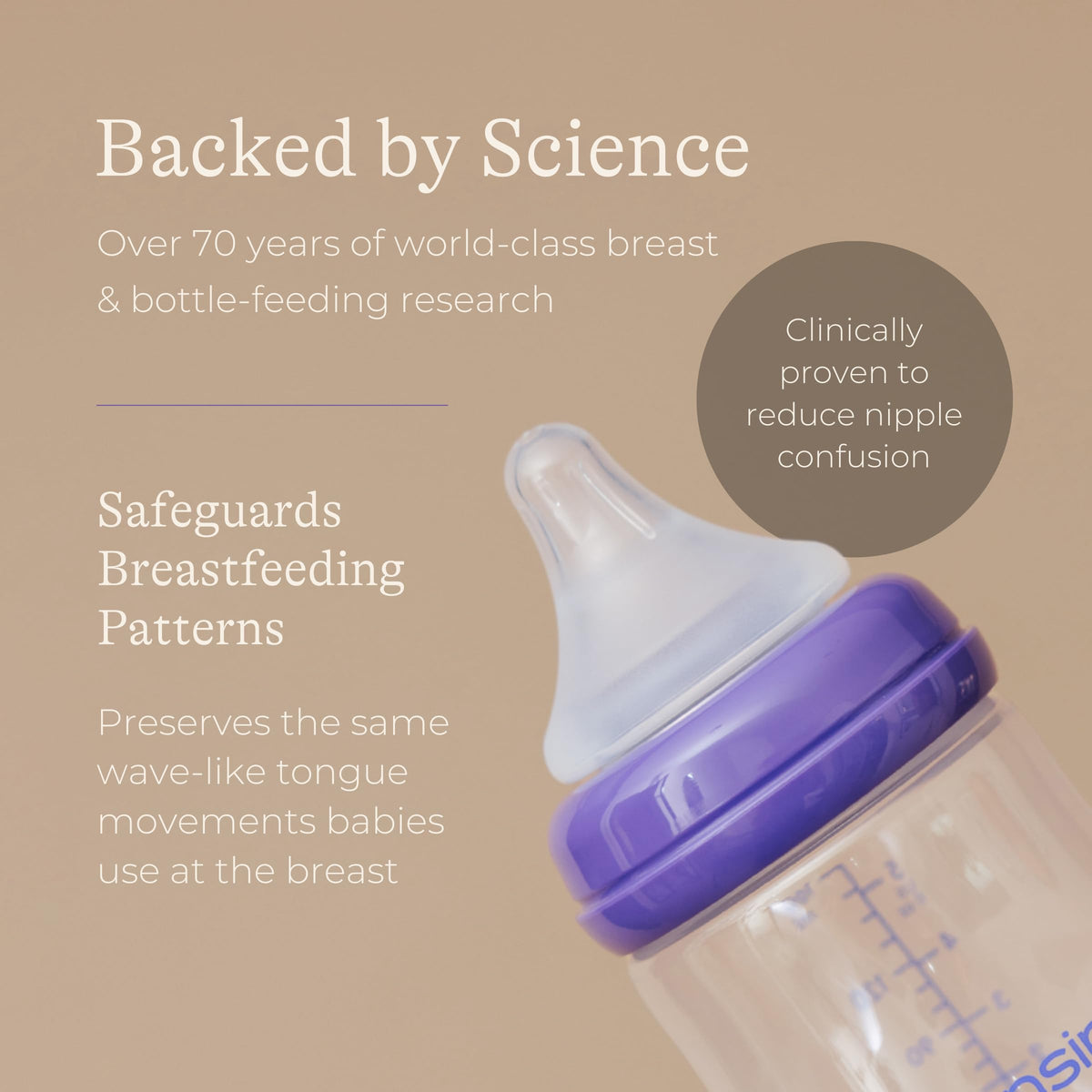 Lansinoh Anti Colic Baby Bottles 240 ml - 2 Pack - Medium Flow Teats