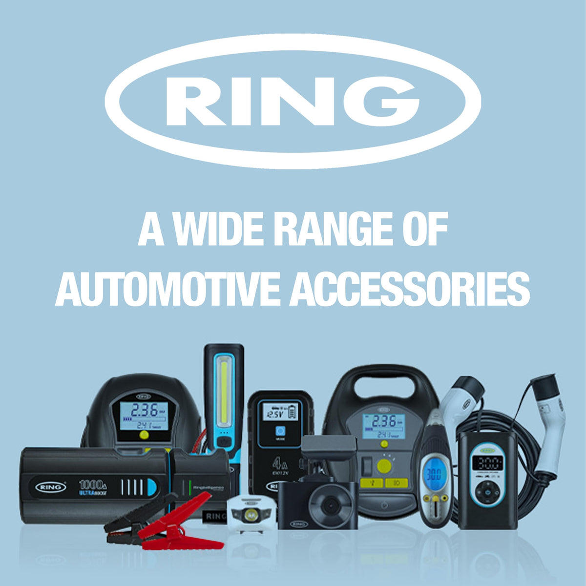 RING Flat Tyre Sealant, Quick & Easy Puncture Repair Kit