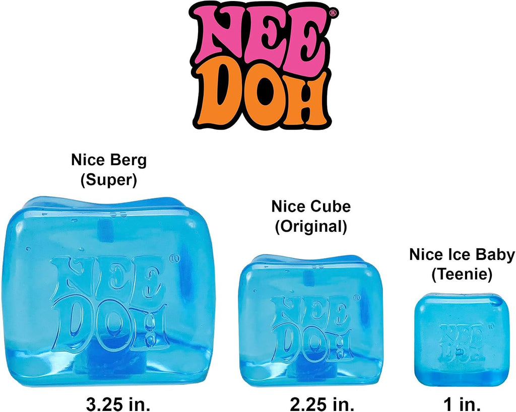 Schylling NeeDoh Swirl Nice Berg - Jumbo Squishy Squeezy Fun - Colors May Vary