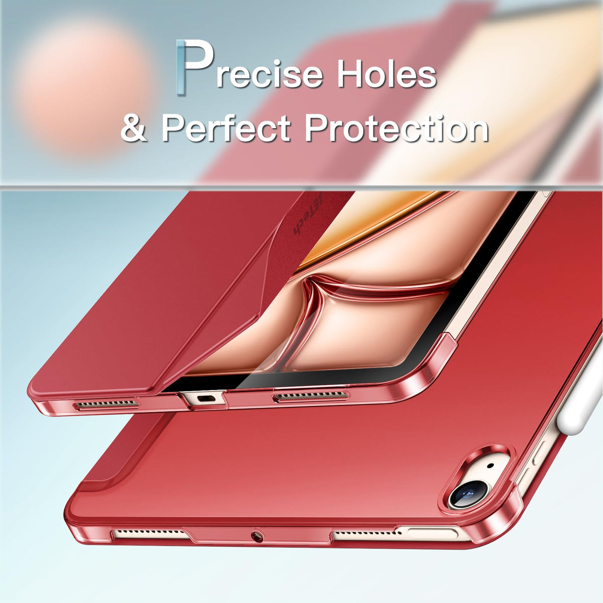 JETech Case for iPad Air 11" M4/M3/M2 & iPad Air 5/4 10.9", Starlight
