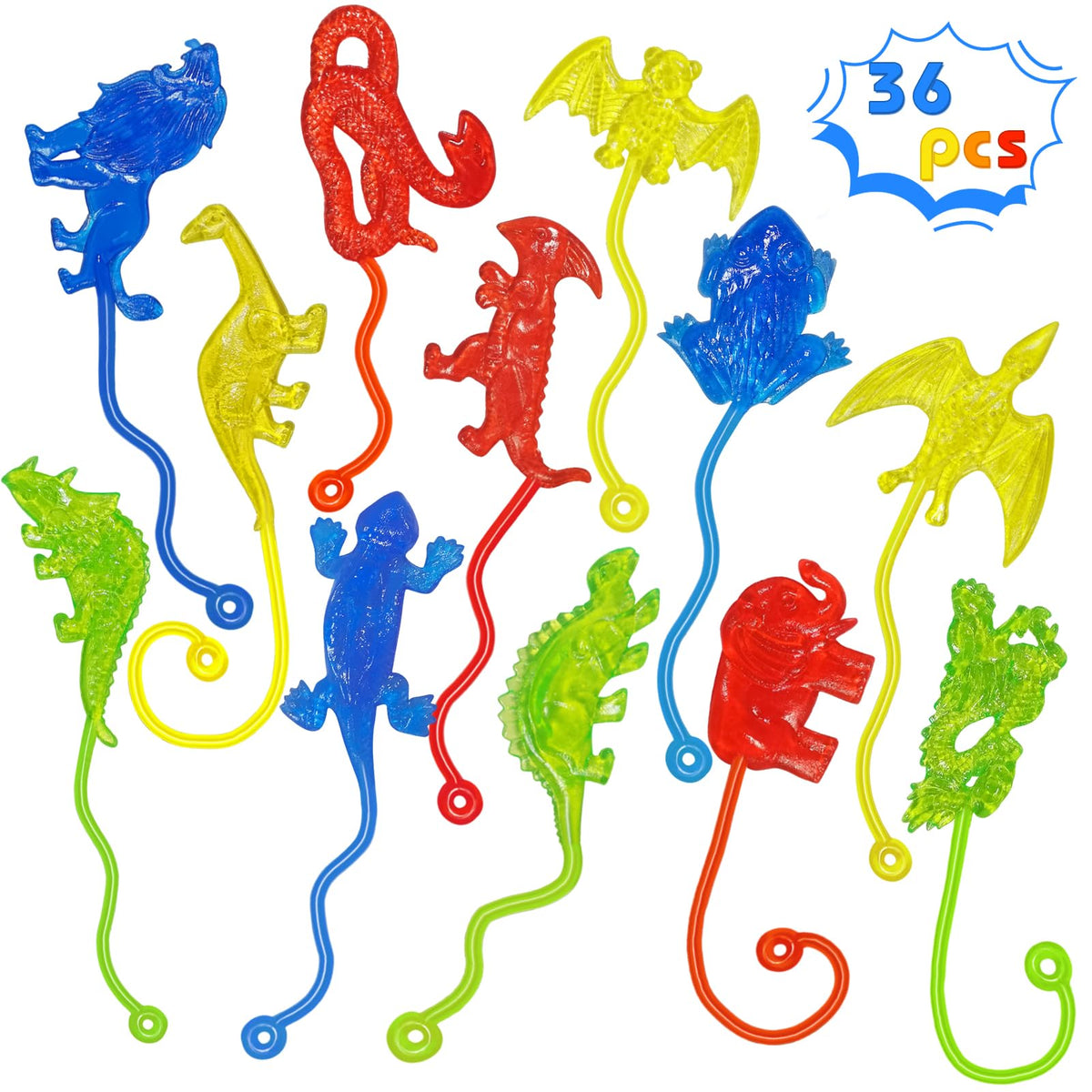 Valentines Sticky Hands Bulk 48 PCS Heart Valentines Party Favors for Kids