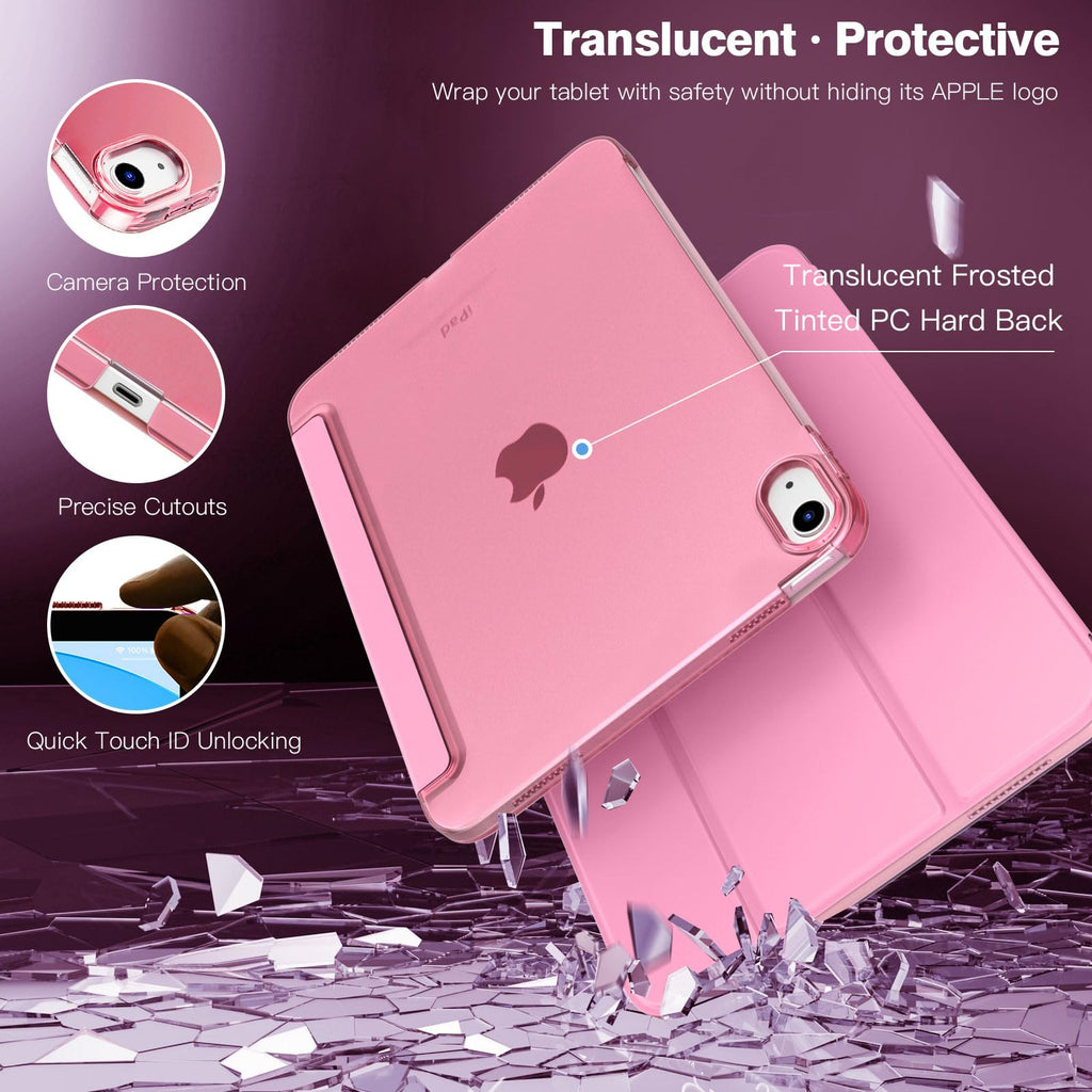 TiMOVO Case for iPad A16 11th Gen 11"/10th Gen 10.9", Colorful Flower