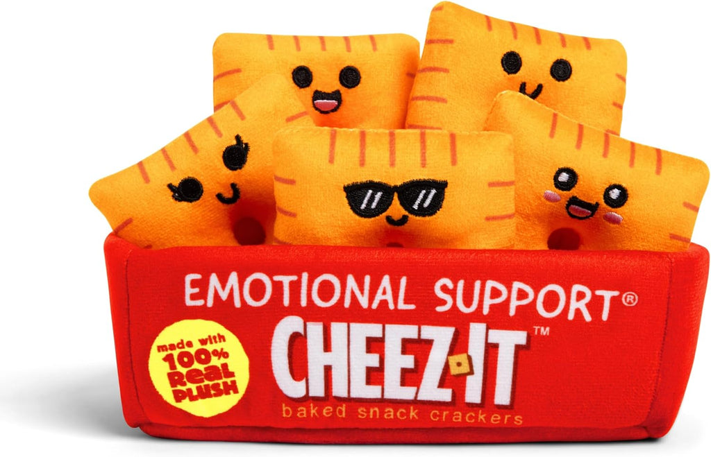 Emotional Support Pals Cheez-It, Cute Stuffed Animals by Relatable
