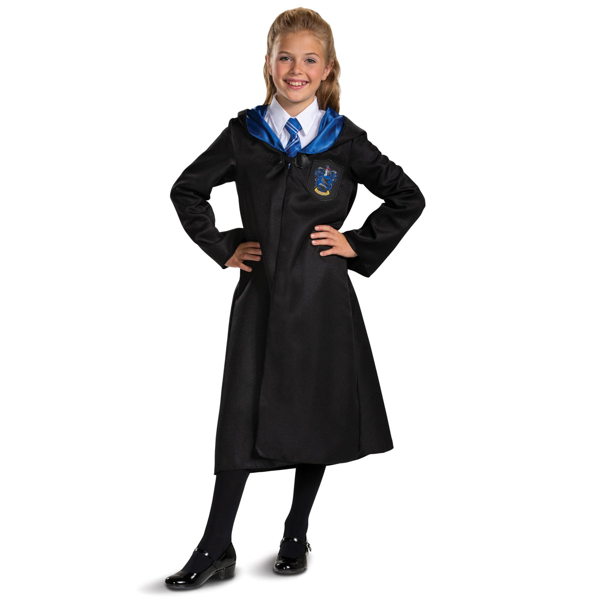 Harry Potter Slytherin Robe, Official Wizarding World Costume Robes, Classic Kids Size Dress Up Accessory, Child Size (4-6)