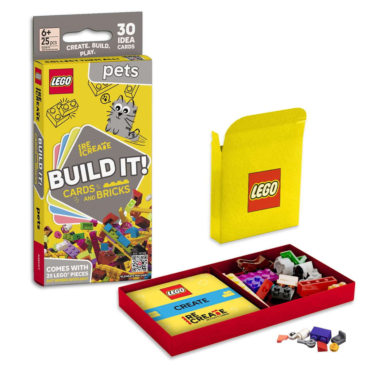 LEGO: Build IT! Cards and Bricks – Animals | Creative Building Ages 6+