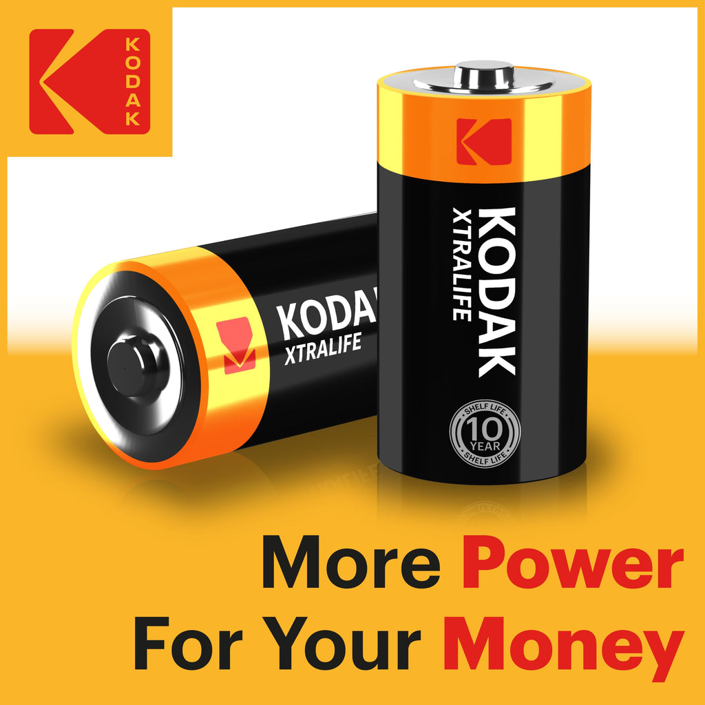 KODAK AA Alkaline Batteries (60 Pack) Double A Battery, LR6 1.5V