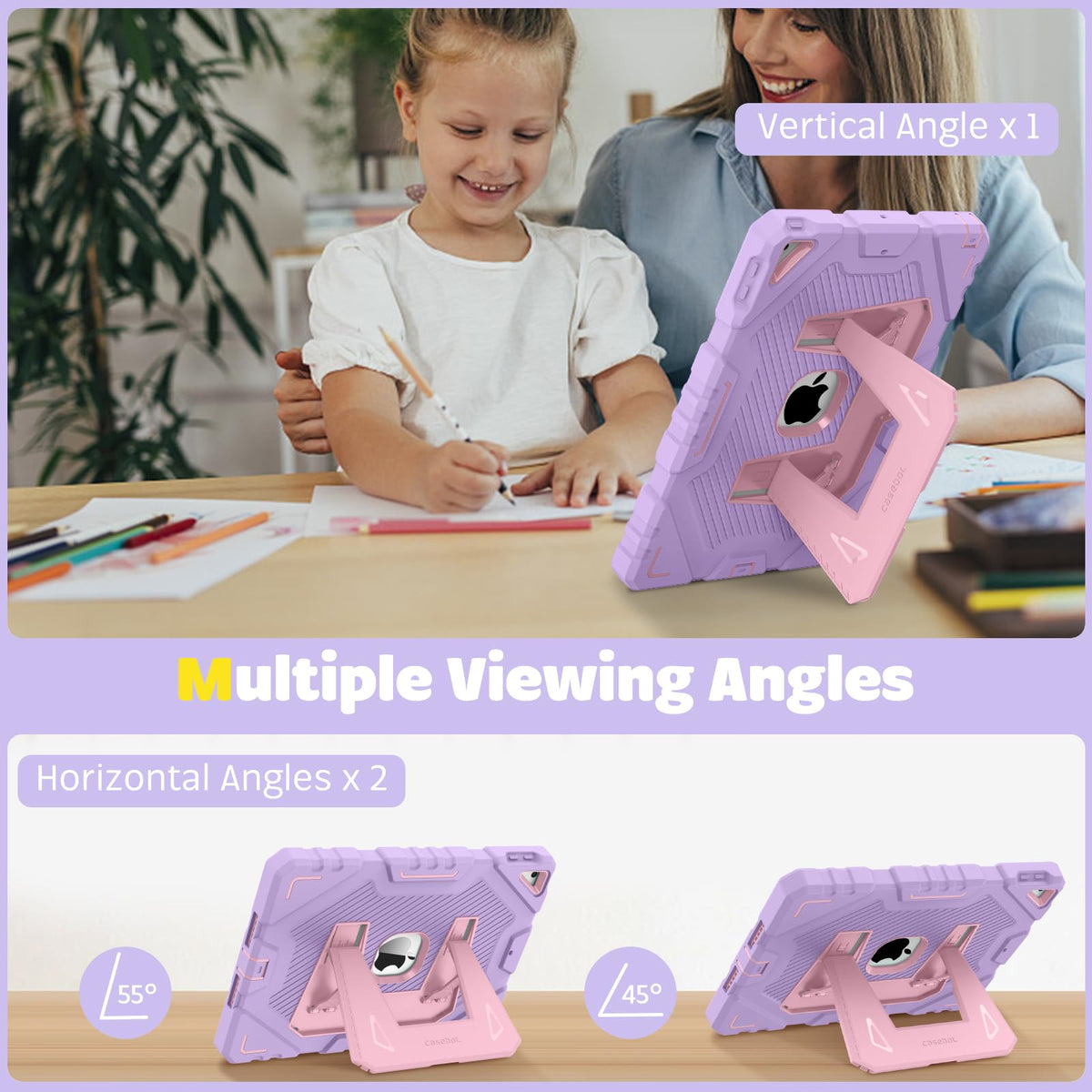 FINTIE Kid-Friendly Case for iPad 9th / 8th / 7th Generation 10.2 Inch
