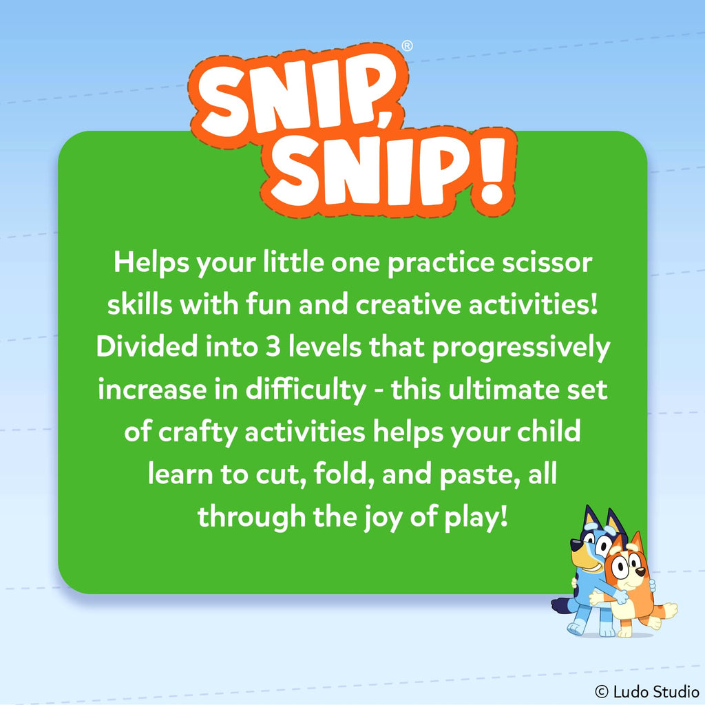 Skillmatics Snip Snip, Scissor Skills, Felt Craft Activity, Christmas Gift