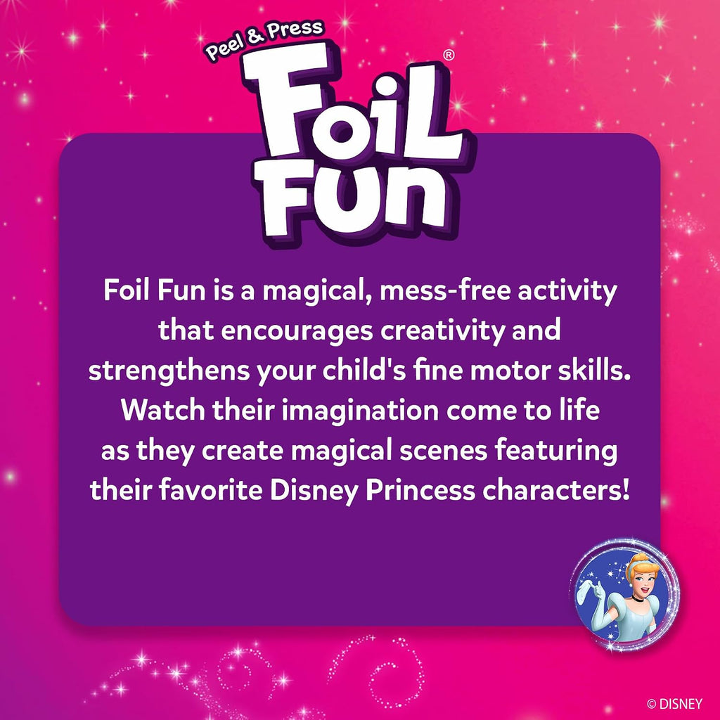 Skillmatics Foil Fun Disney Princess, Foil Art & Craft Kit, Christmas Gift