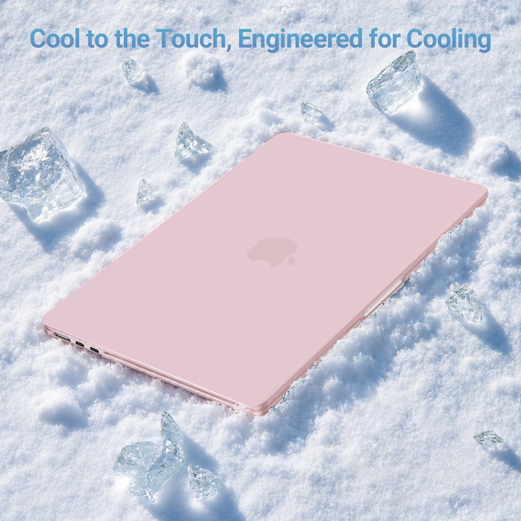 MOSISO Compatible with MacBook Air 13 inch Case 2026, Crystal Clear