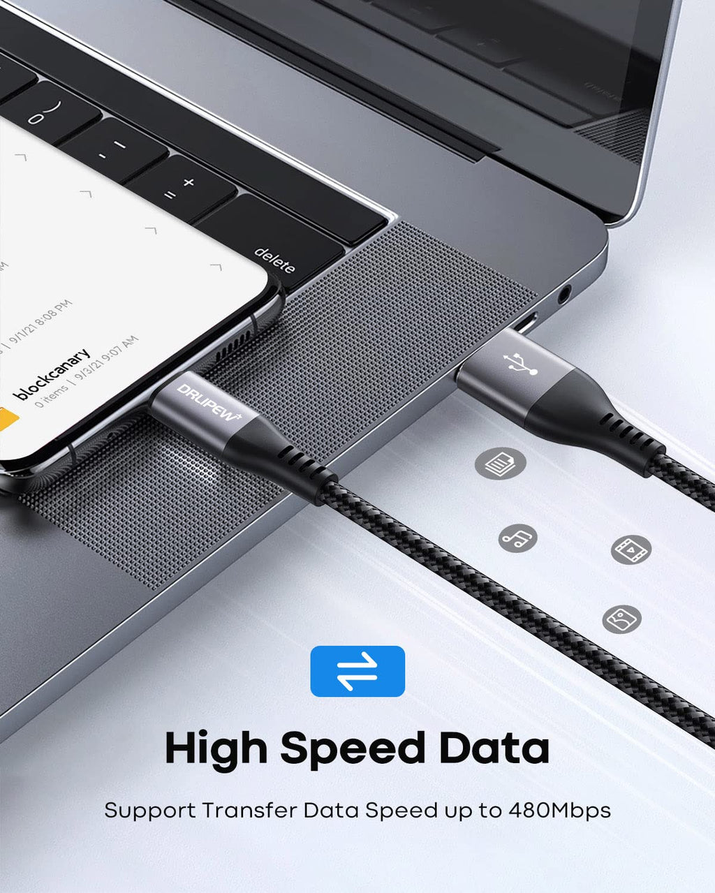 USB C Charger Cable 3Pack 3M/10FT,USB Type C Fast Charging Cable Braided