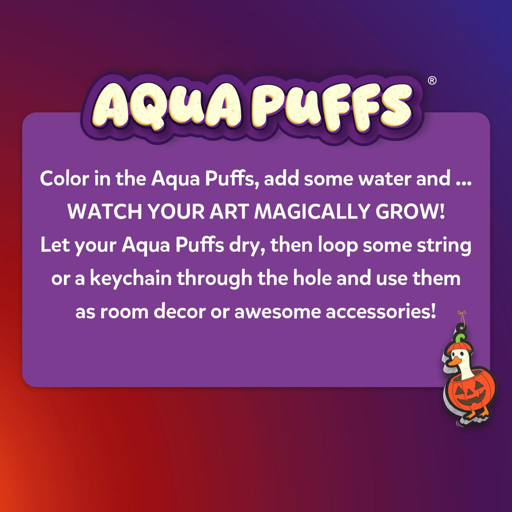 Skillmatics Aqua Puffs Unicorns, Stocking Stuffer for Kids, Paint by Number