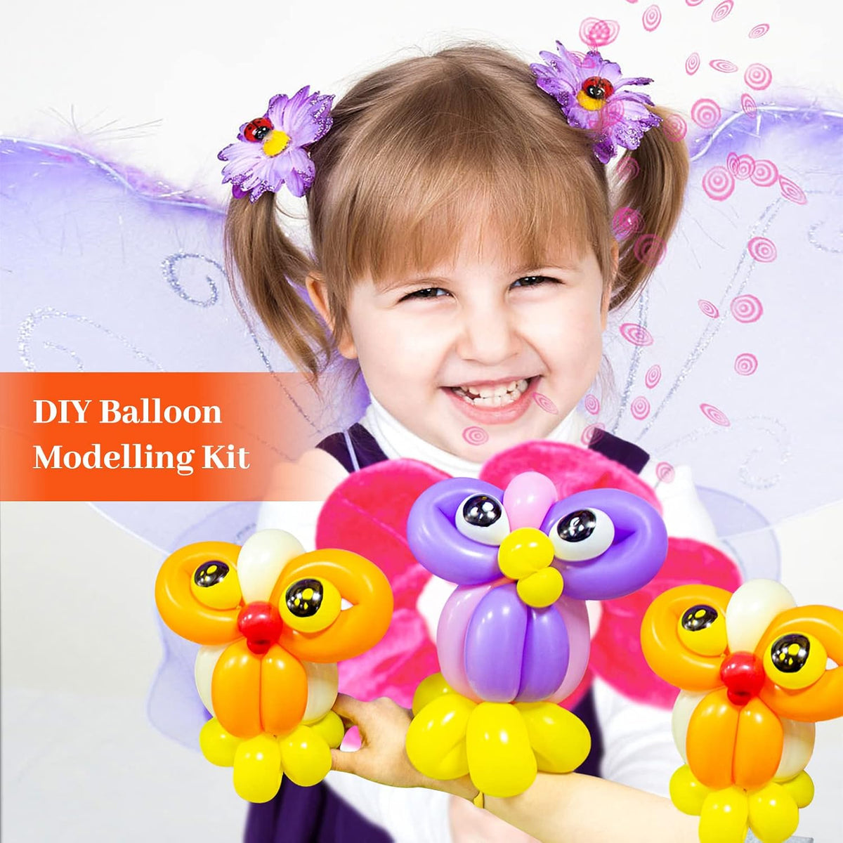 100Pcs clear 260 Balloons Clear Long Skinny Latex Balloon for Animal Ballons, Premium Quality Balloons for Beginners Baloons Making Kid's Carnivals Party Decoartion