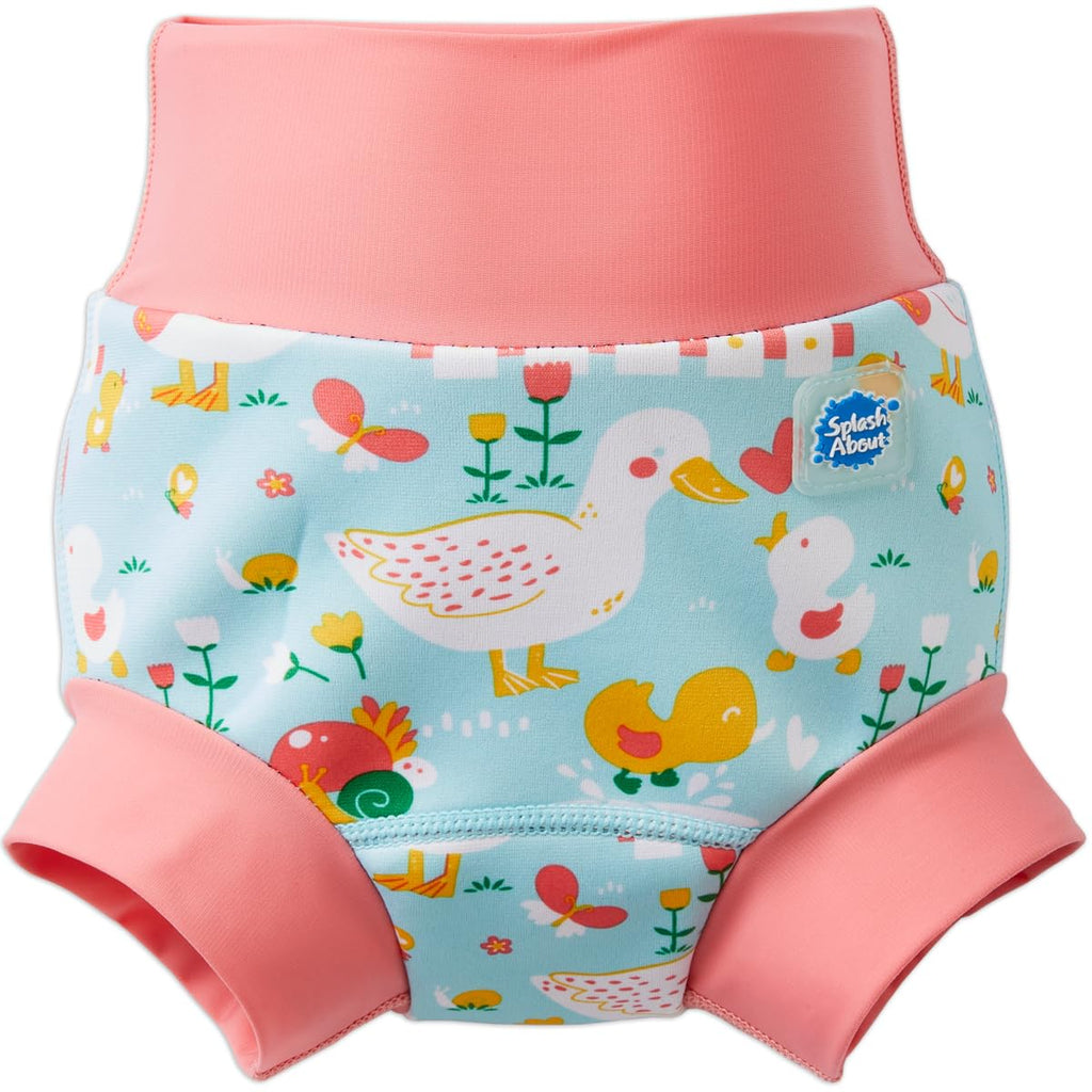 Splash About Baby & Toddler Happy Nappy (3-6 Months, Almond Blossom)
