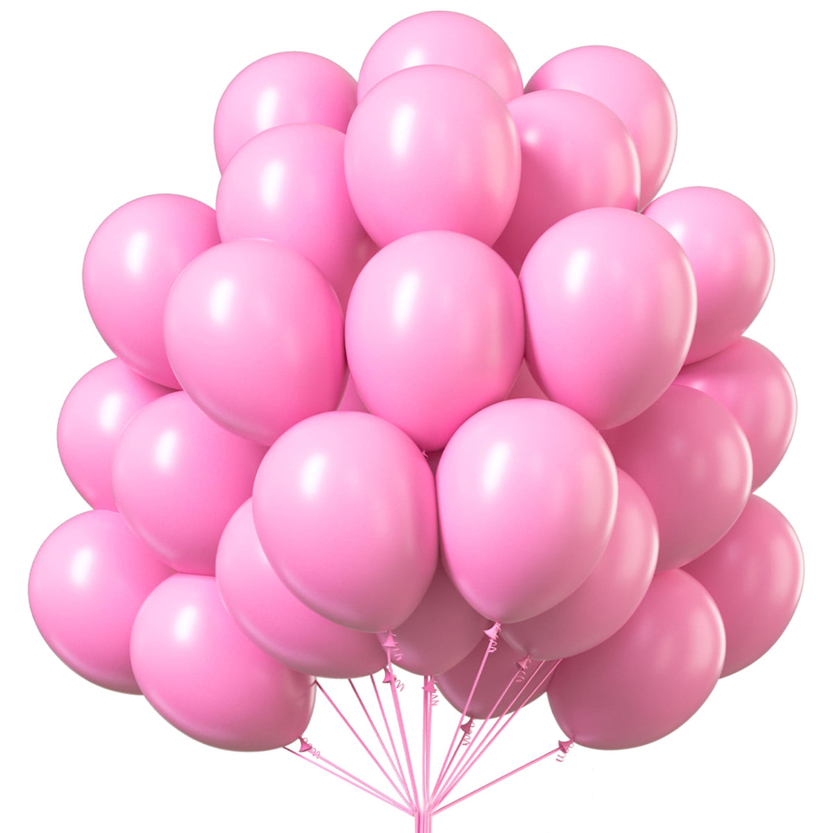 PartyWoo Light Blue Balloons 101pcs Baby Pastel Sky Aqua Blue Color 12 Inch