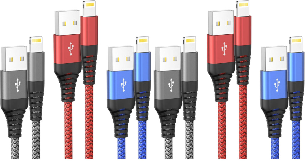 iPhone Charger 3M, 3Pack 10FT Lightning Cable Long iPhone Charger Cable
