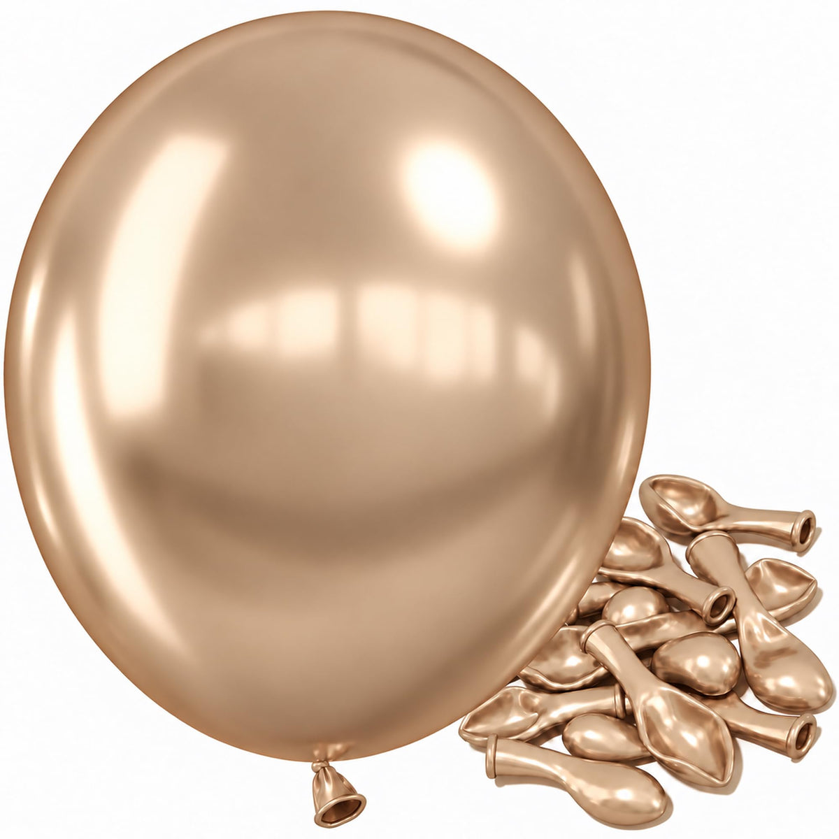 Jobkoo Dusty Pink Balloons, 12 Inch 50 Pcs Boho Blush Pink Latex Balloon