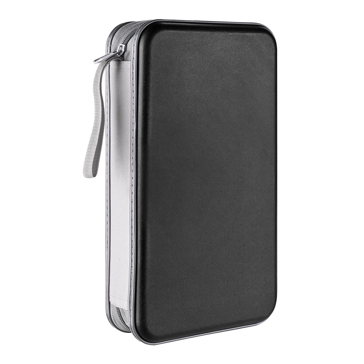 LIOVODE DVD Case, 96 Capacity CD Case Holder Organizer Disc Wallet for Car