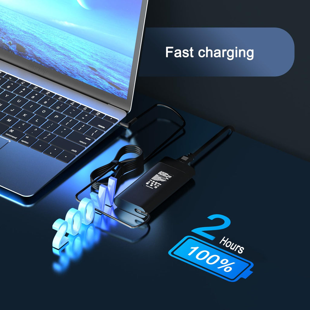 230W Laptop Charger Compatible With HP Omen OMEN Victus ZBook Fury Series