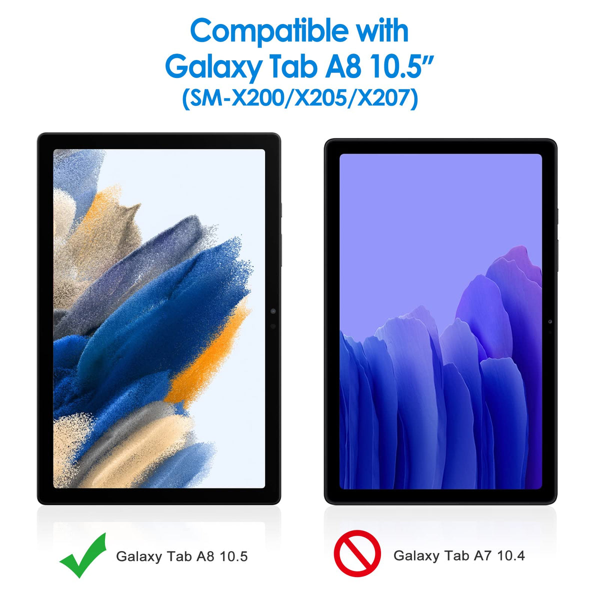 JETech Screen Protector for Samsung Galaxy Tab S8 Ultra 14.6", 2-Pack