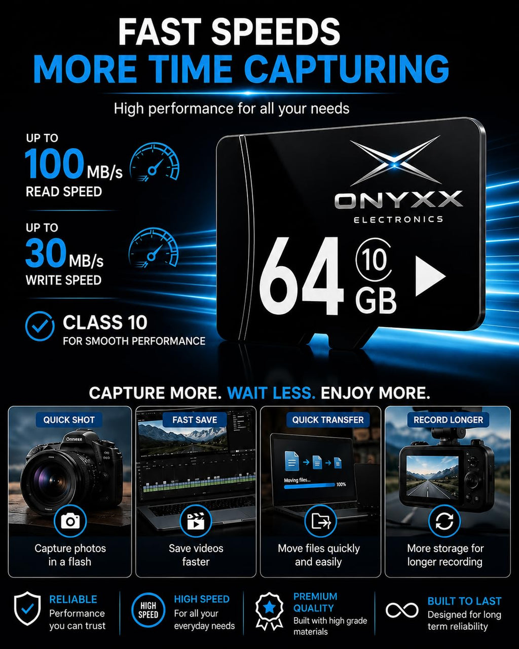 16GB Micro SD Card Class 10 High Speed Memory Card TF Card for Smartphone, Camera, Tablet, Dash Cam, Speaker, Android Devices, HD Video Recording & Data Storage