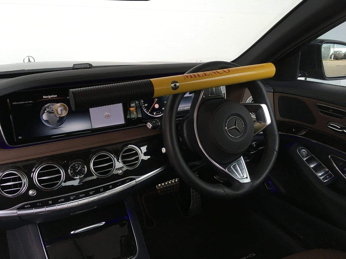 Milenco HS Yellow Steering Wheel Lock