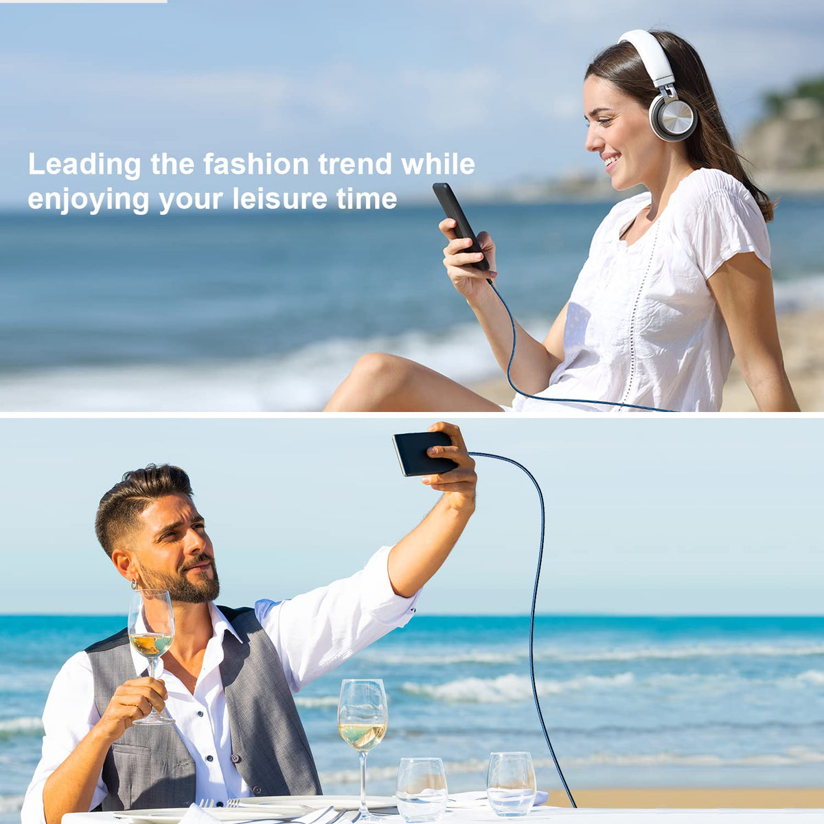 USB C CABLE 3M,Long Samsung Charger Cable Braided Compatible with Samsung Galaxy S20 Plus S21 S22 S23 S10 S9 S8, A20E A50 A51 A70 A71,PS5,Switch,Huawei P40,（Black）