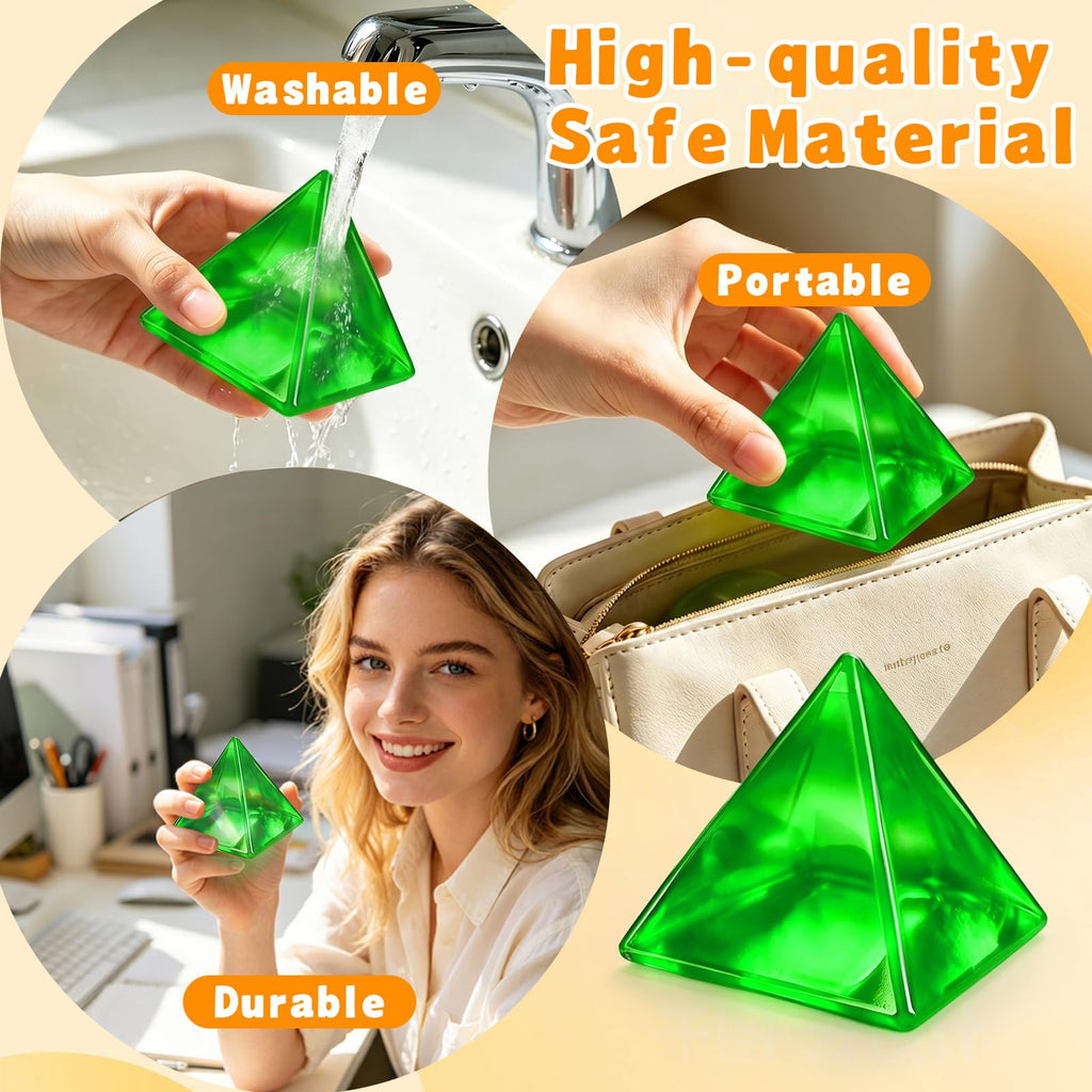 3pc Stress Balls for Adults, Squishy Ball Sensory Textured Memory Gel Fidget Toys for Kids/Adults Hand Exercises, Valentines Day Party Favors Anxiety Relief Squeeze Ball(1.80“)