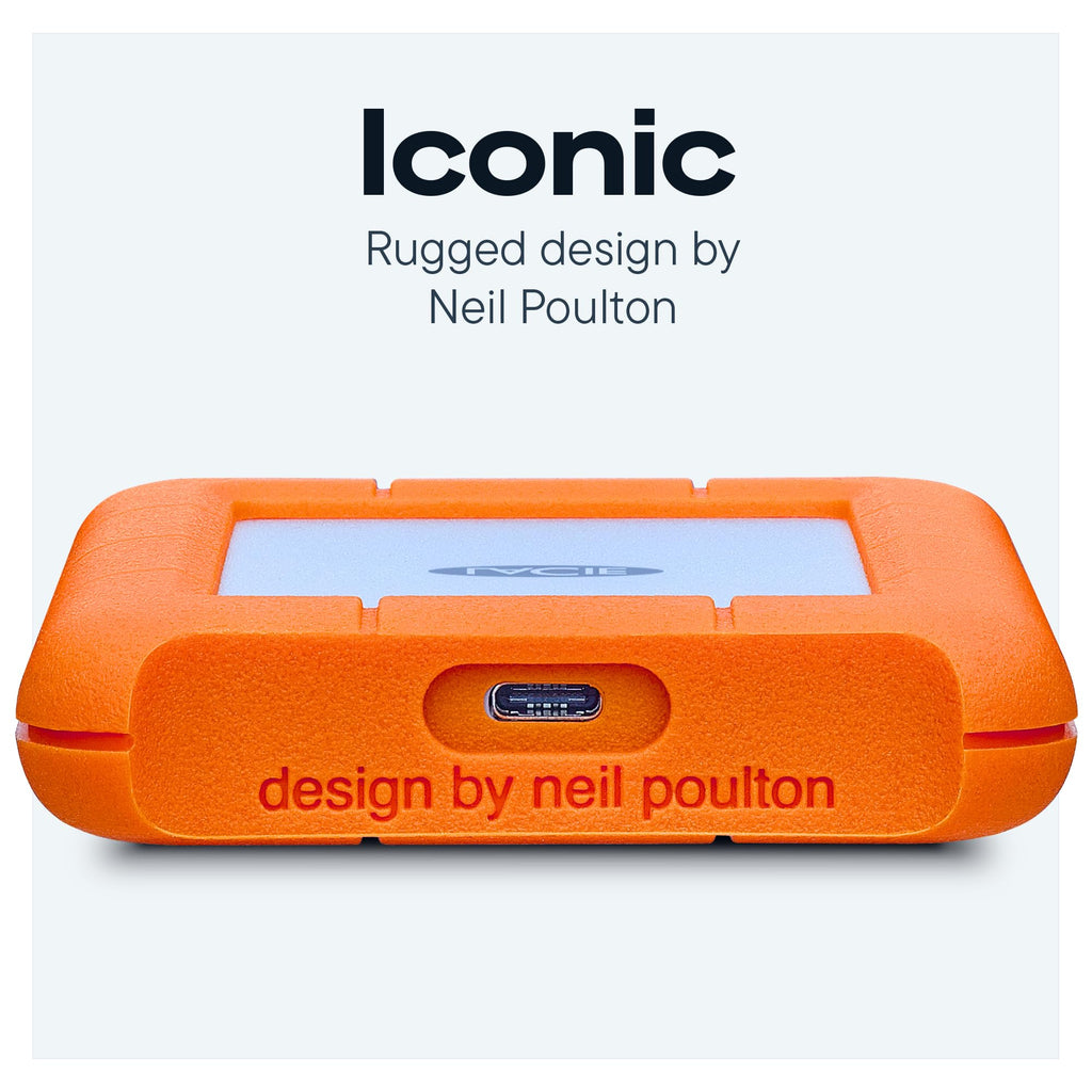 LaCie 2TB Rugged Secure | USB-C (STFR2000403)
