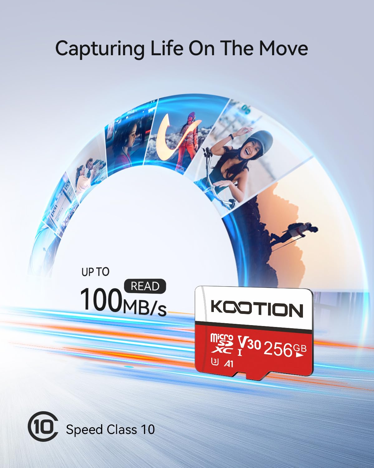 KOOTION Micro SD Card 32GB 5 Pack MicroSDHC UHS-I Memory Card Class 10 High Speed Micro SD Card, C10, U1
