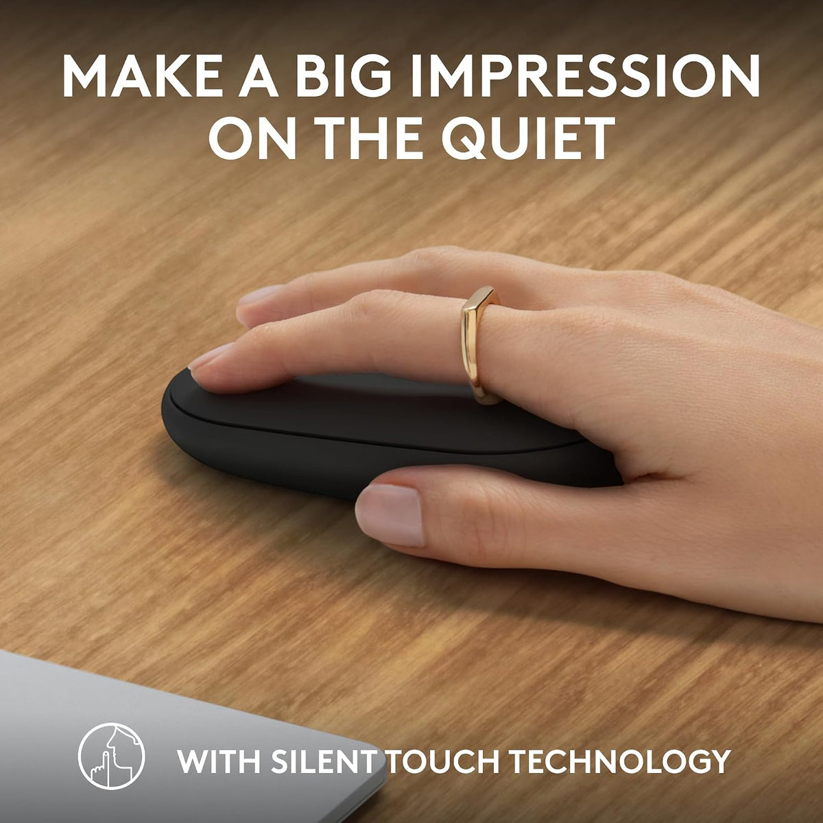 Logitech M350s Pebble 2 Bluetooth Wireless Mouse - Black
