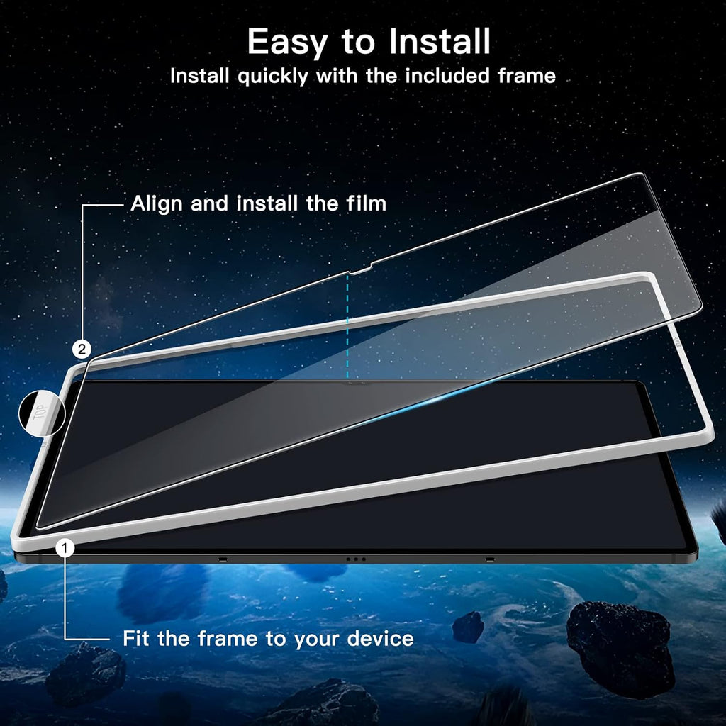 JETech Screen Protector for Samsung Galaxy Tab S8 Ultra 14.6", 2-Pack
