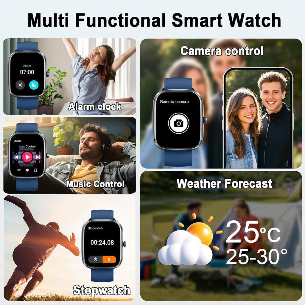 Motast Smart Watch, Fitness Tracker 1.69'' HD for Men Women,