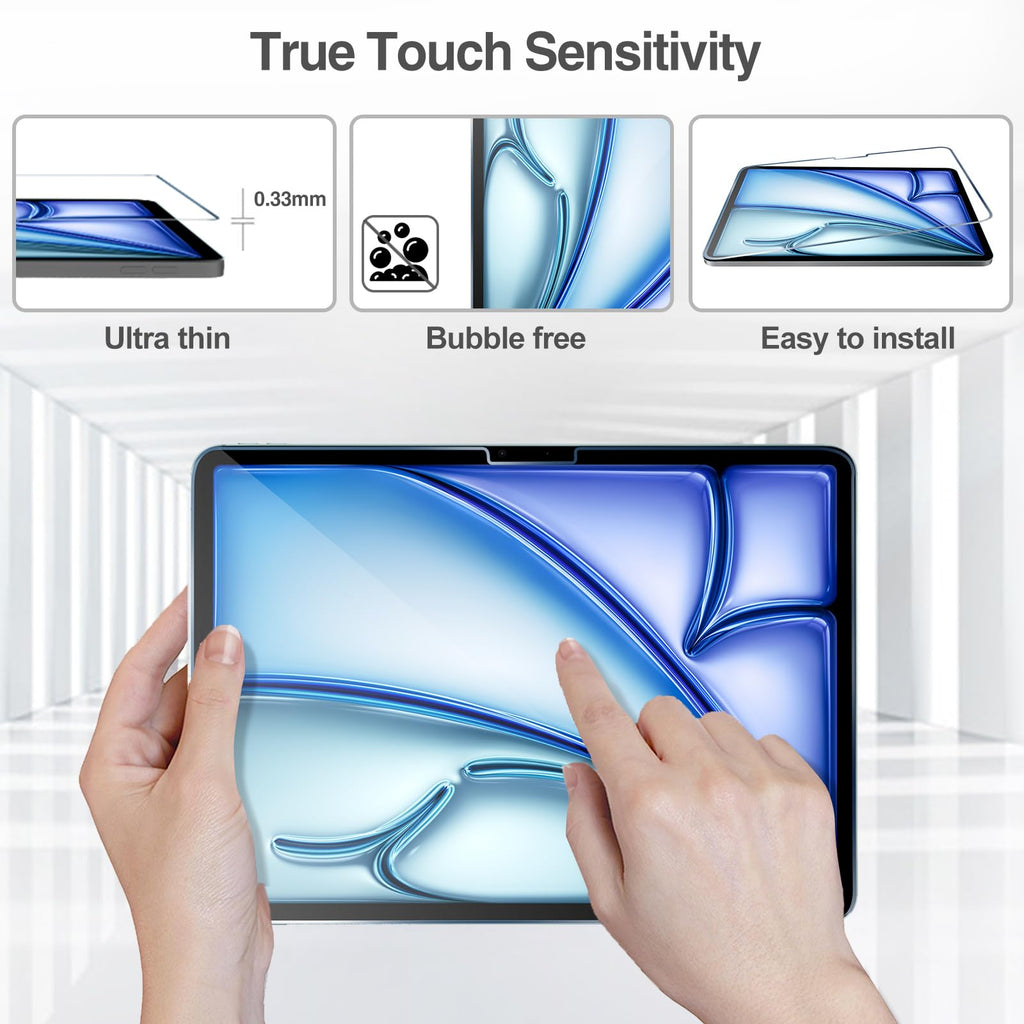 ProCase 3 Pack Screen Protector for iPad 9th 8th 7th Generation 10.2 Inch