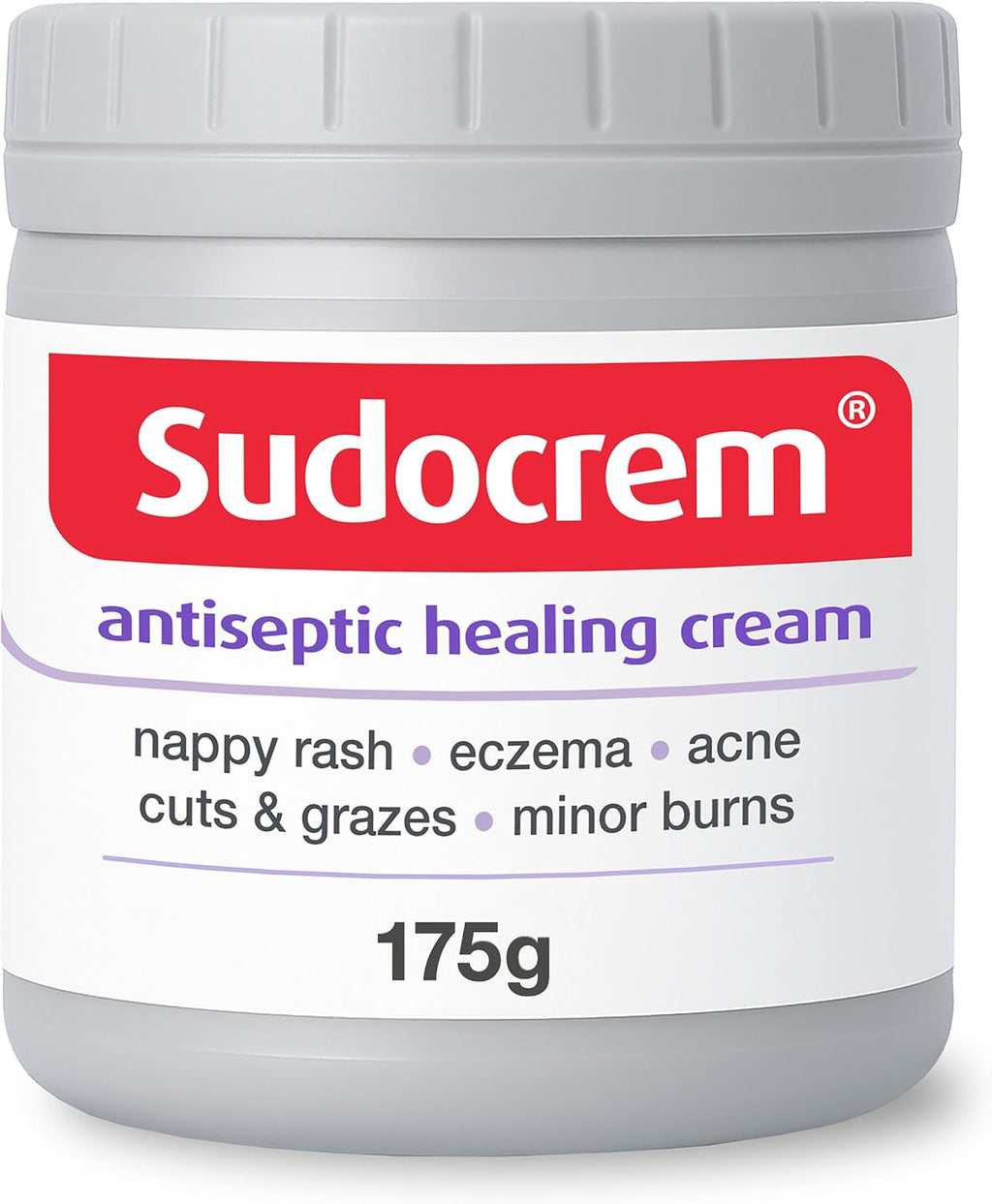Sudocrem® Antiseptic Healing Cream, Zinc Oxide Cream, 175g