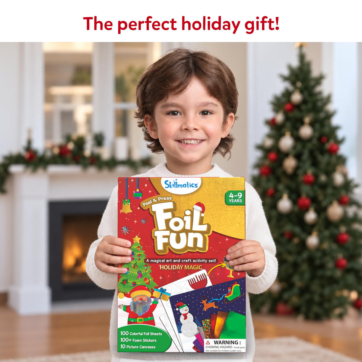Skillmatics Foil Fun Disney Princess, Foil Art & Craft Kit, Christmas Gift
