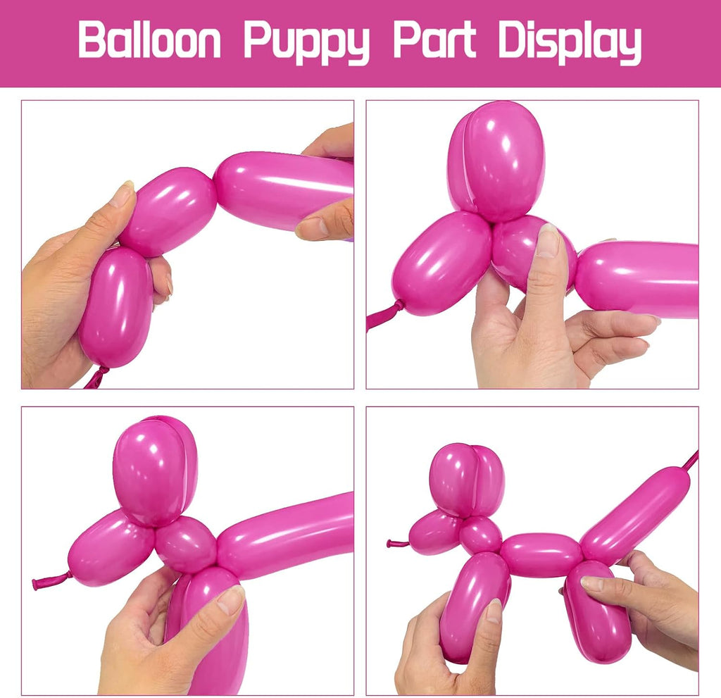100Pcs clear 260 Balloons Clear Long Skinny Latex Balloon for Animal Ballons, Premium Quality Balloons for Beginners Baloons Making Kid's Carnivals Party Decoartion