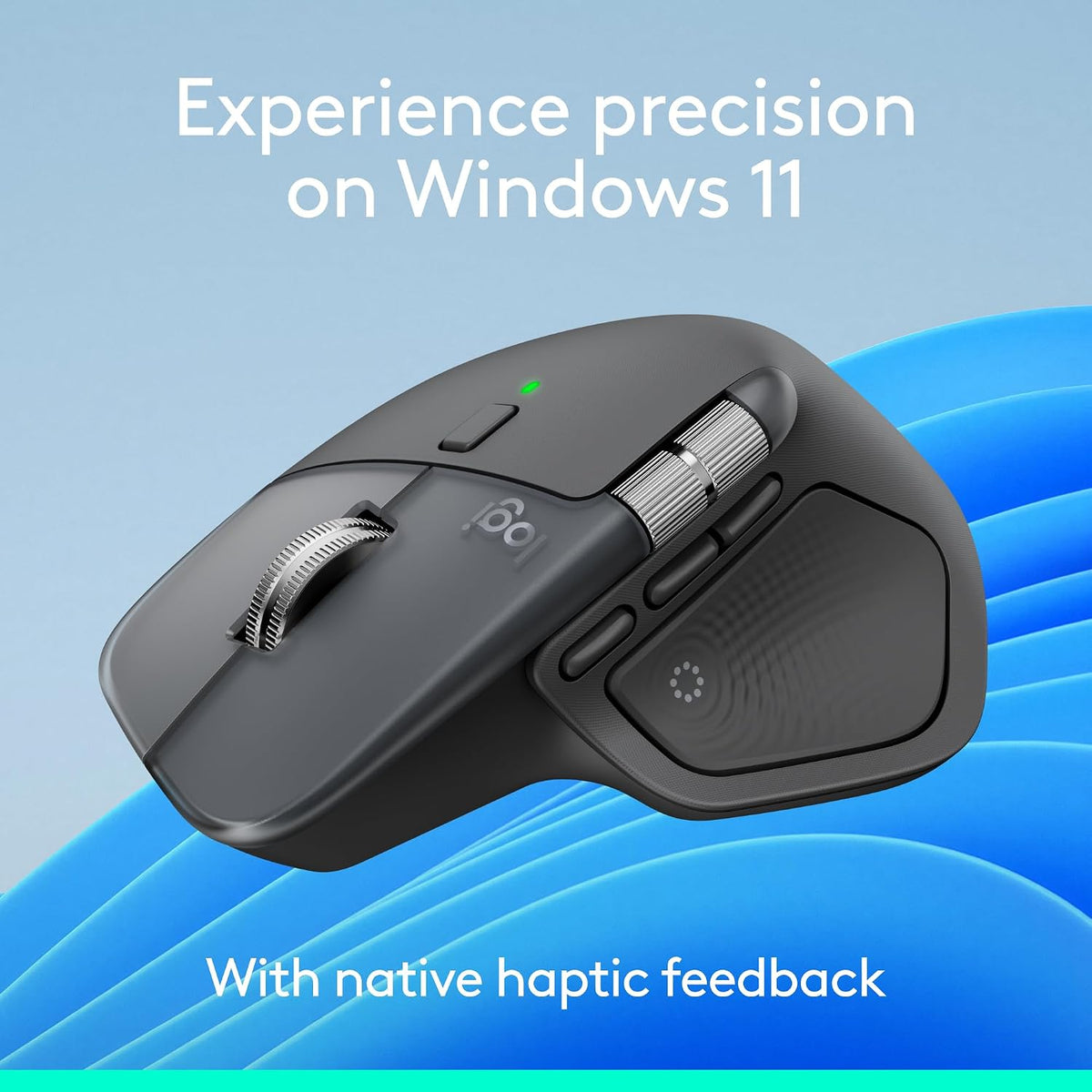 Logitech MX Master 4, Ergonomic Wireless Mouse