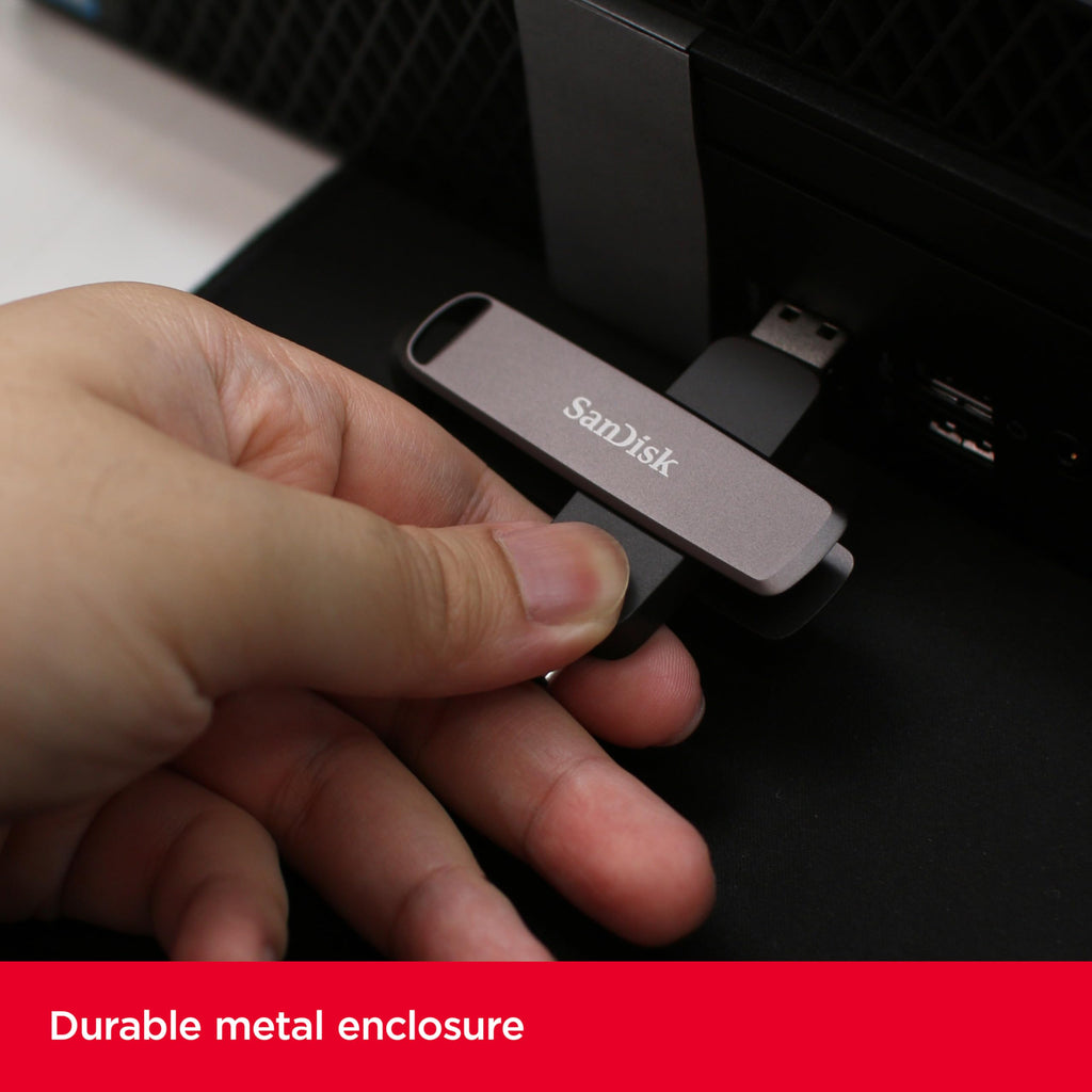 SANDISK Ultra Dual Drive Go 128GB, USB-C & USB-A, Up to 400MB/s Read Speeds
