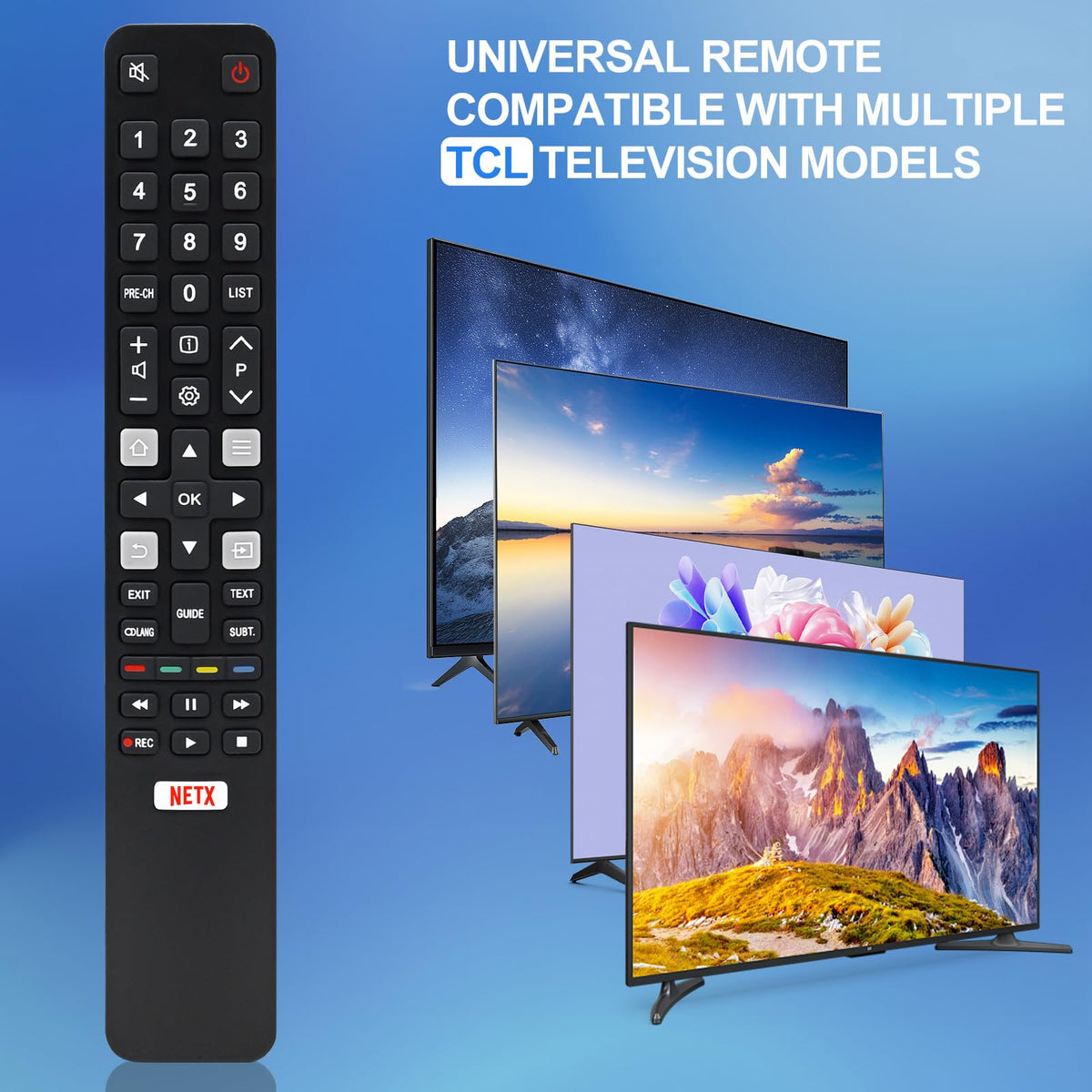 Magic Remote for LG-TV-Remote, Replacement for LG Smart TV Remote Control, AN-MR20GA Compatible Universal Remote Control with Voice, Pointer and Netflix/Prime Video Hotkeys