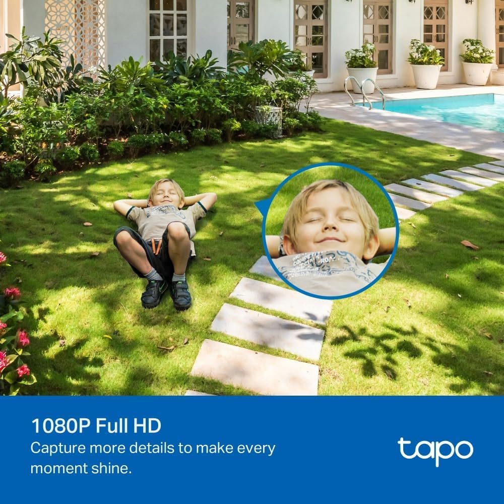 Tapo TC40 Full HD Pan/Tilt Outdoor Security Camera CCTV Camera 360° View